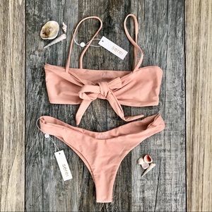 NWT Serei Swim bikini in Blush